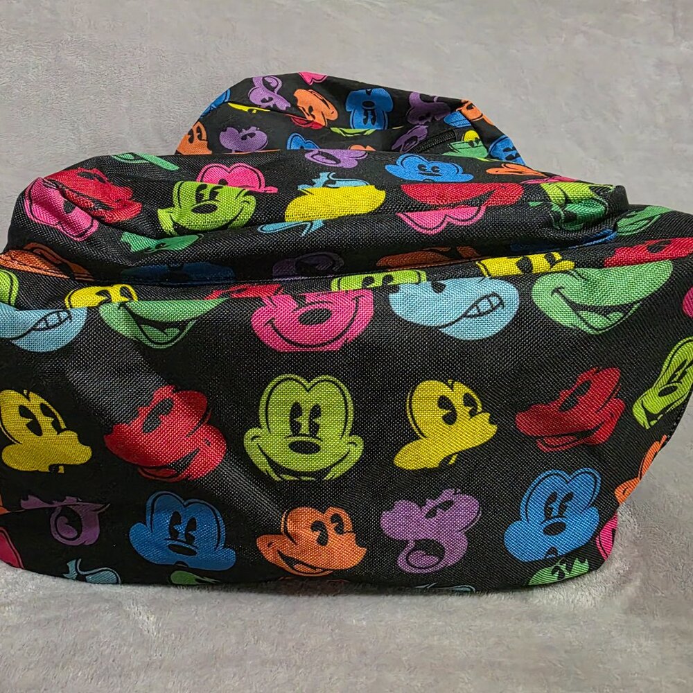 Disneyland Resort Park Exclusive Black Backpack Rainbow MICKEY Silhouette - Picture 6 of 11